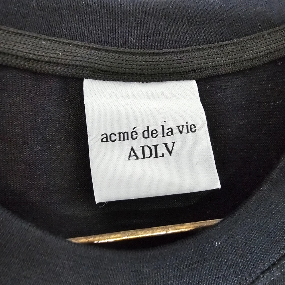 ADLV Acme De La Vie Black Shirt Mens W/Baby Face Donuts Graphic ADLV A3-21 - Picture 3 of 6
